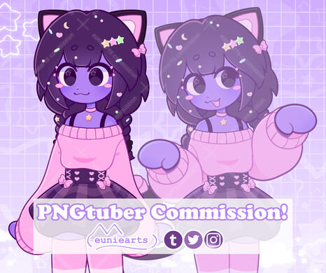 PNGtuber for Sleepyhorrorkitty on Twitch.